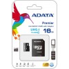 Κάρτα μνήμης micro sdhc UHS-I class 10 με αντάπτορα ADATA AUSDH16GUICL10-RA1 Premier 16GB