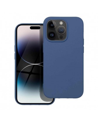 Θήκη σιλικόνης Blue για iPhone 14 Pro