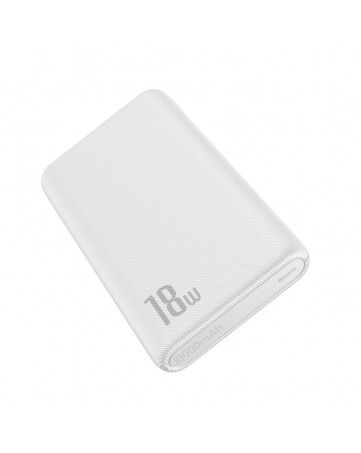 Powerbank baseus Bipow 10000mAh Quick Charge 3.0 PD 18W Λευκό