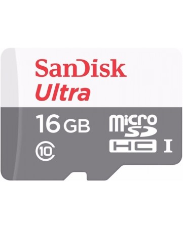 Κάρτα Μνήμης Micro SD 16GB - SANDISK SDSQUNS-016G-GN3MN Class 10