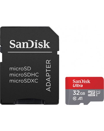 Κάρτα Μνήμης Micro SD 32GB με αντάπτορα - SANDISK SDSQUA4-032G-GN6TA CLASS 10