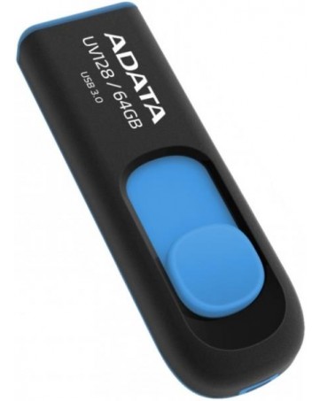 Usb flash drive Adata dashdrive 64GB UV128 black/blue usb 3.2