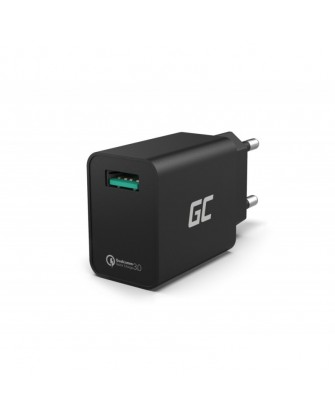 Φορτιστής GC USB QC 3.0 18W Μαύρος