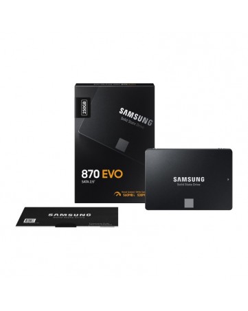 SSD SAMSUNG MZ-77E250B/EU 870 EVO SERIES 250GB 2.5 SATA3