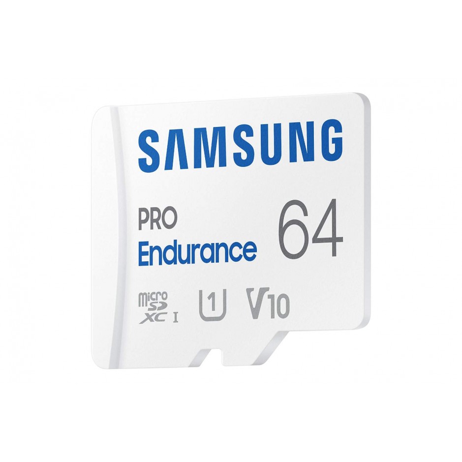 Κάρτα μνήμης micro sdxc UHS-I SDR104 U1 V10 με αντάπτορα - Samsung MB-MJ64KA/EU Pro Endurance 64GB