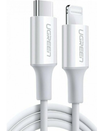 Charging Cable MFI UGREEN US171 18W PD TYPE-C/i6 White 1m 10493 3A