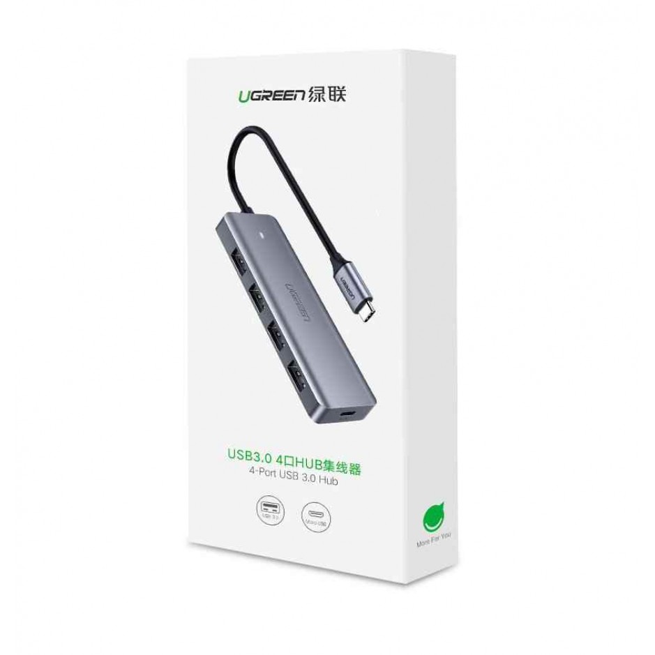 USB Hub Type-C Gray - Ugreen CM219/70336