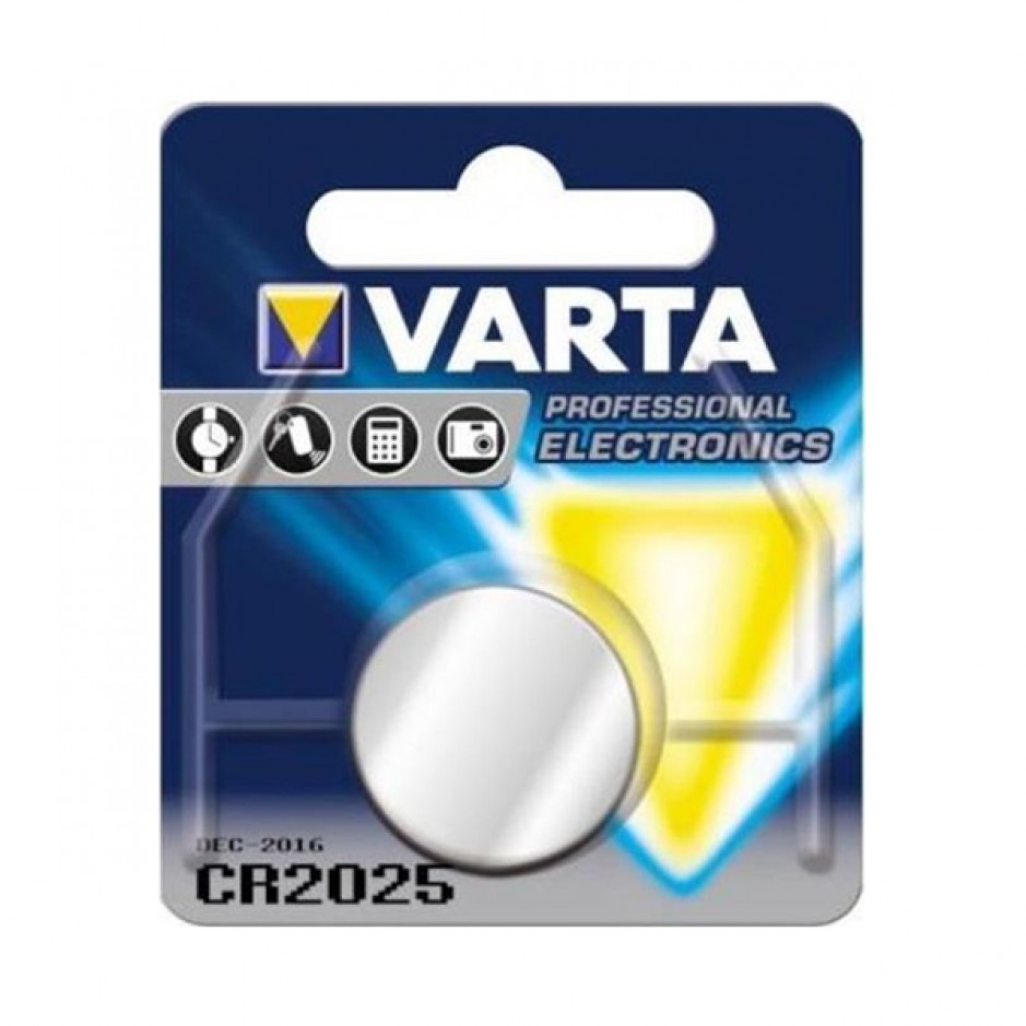 Μπαταρία Λιθίου VARTA 3V CR2025