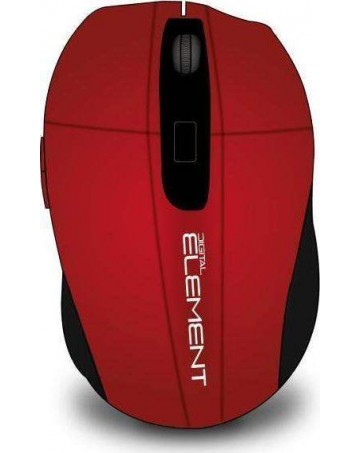 Ασύρματο ποντίκι Element MS-175R Red