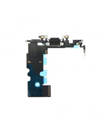 Charging connector flex cable black - Apple iPhone 8 4,7"
