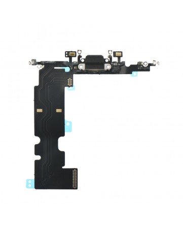 Charging connector flex cable black - Apple iPhone 8 Plus
