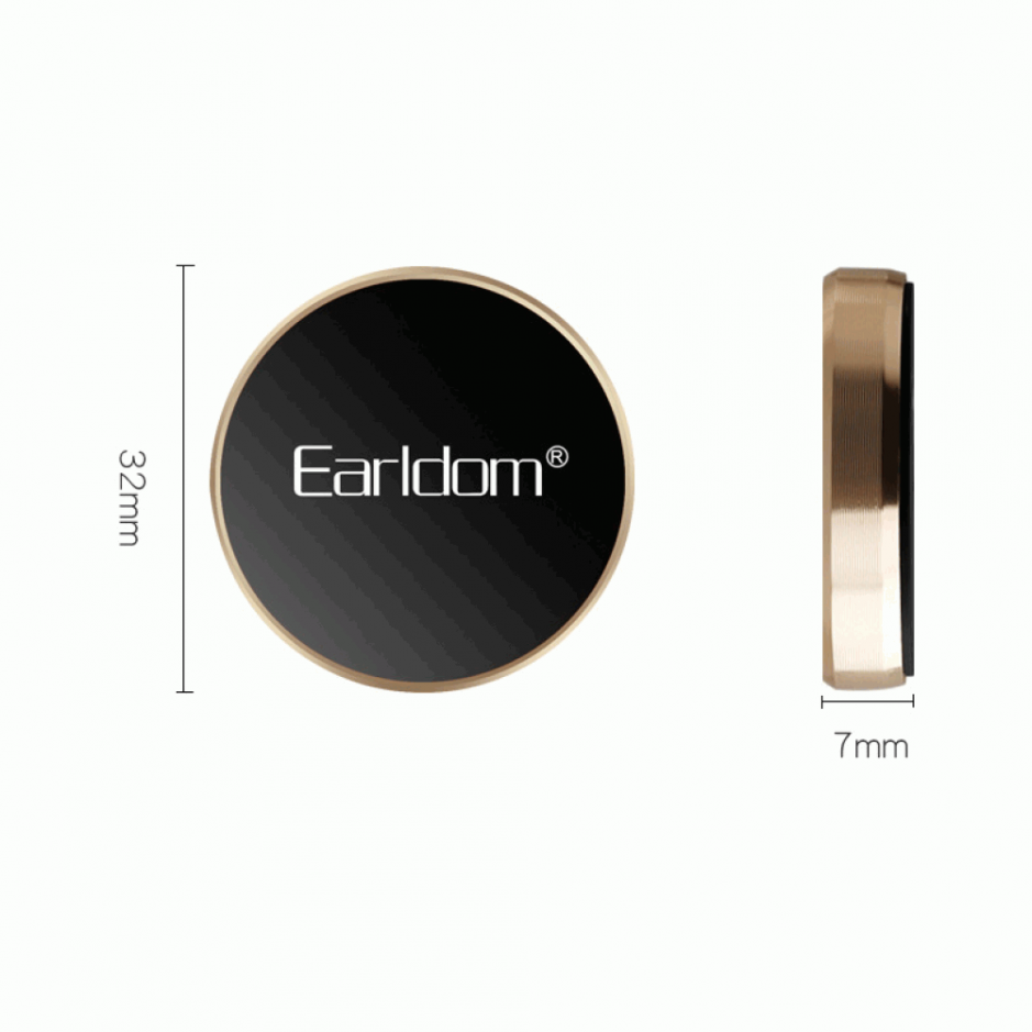 Μαγνητική βάση τηλεφώνου χρυσή - Eearldom EH-18