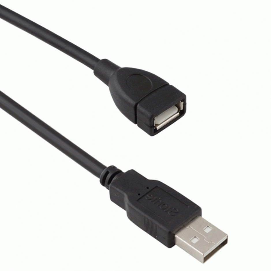 Προέκταση USB 2.0 Black 1.5m - OEM 928